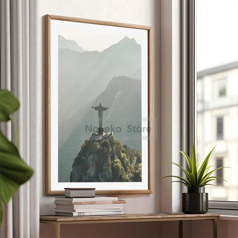 affiches de paysage de rio de janeiro décor mural art imprimé