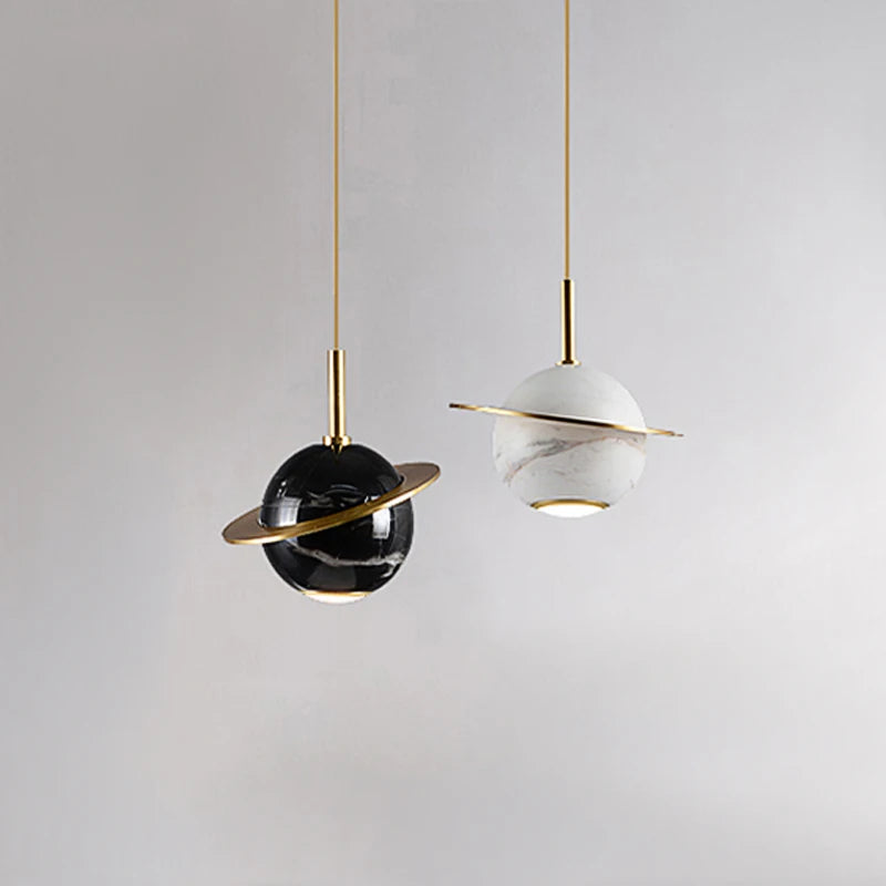 lampe de nuit lune scandinave décoration nordique à led