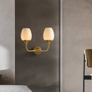 Minimalist copper wall light for decorative lighting