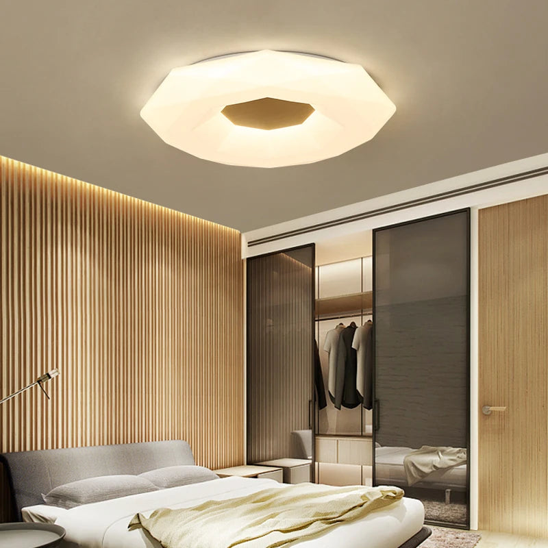 Modern minimalist Nordic style children's ceiling light - vue 5 sur 14