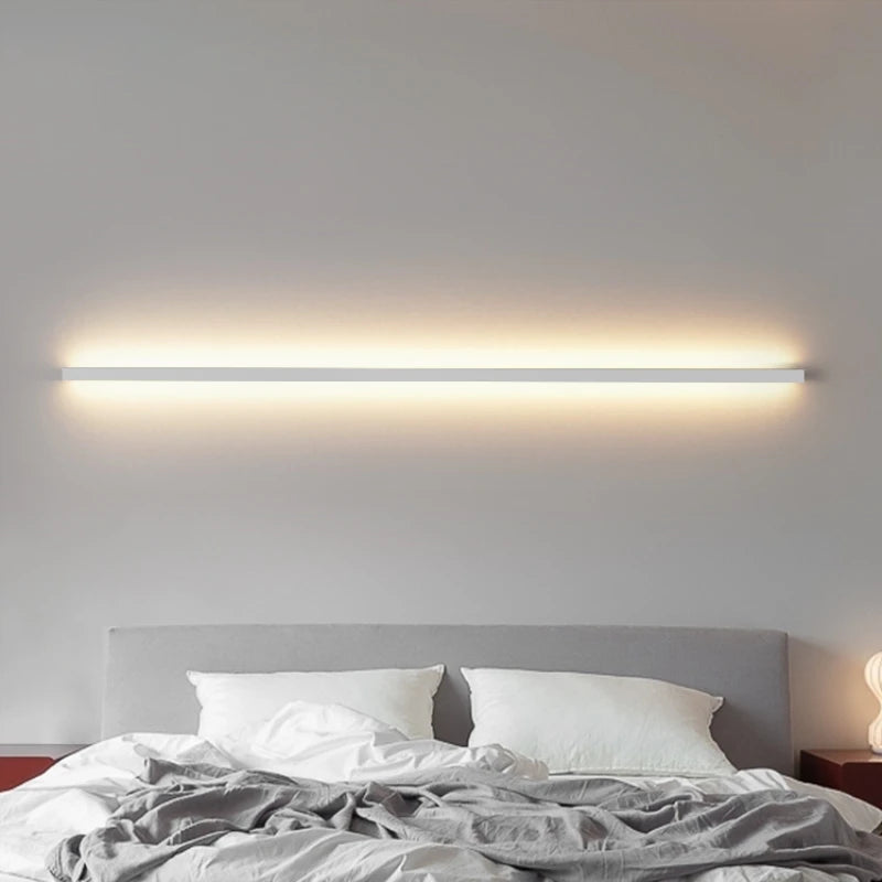 applique murale led moderne avec interrupteur à intensité variable - vue 5 sur 22