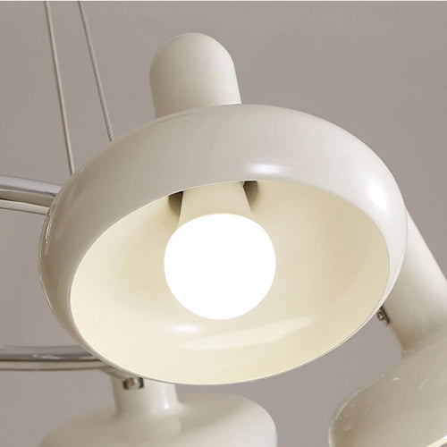 lustre bauhaus led suspendu pour table à manger