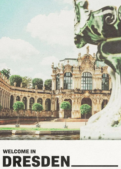 affiche de villes allemandes pour décoration murale