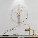 Cartoon Dog Wall Clock, Creative Modern Clock, Dining Room, Sofa, Home