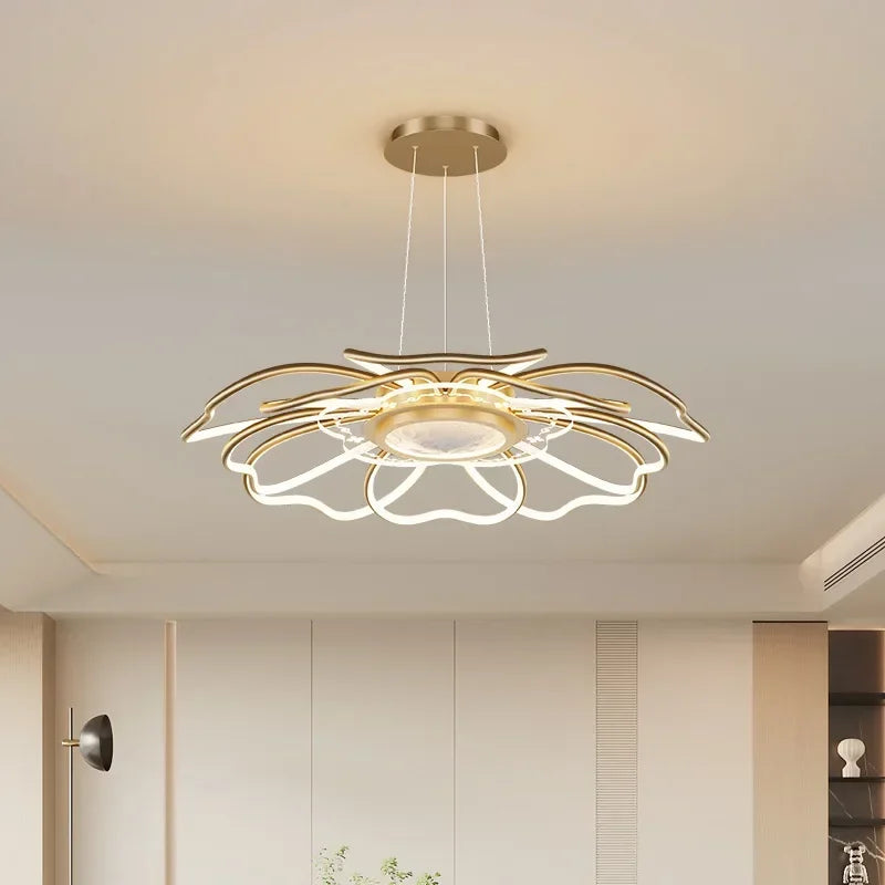suspension moderne à led pour décoration intérieure élégante - vue 3 sur 30