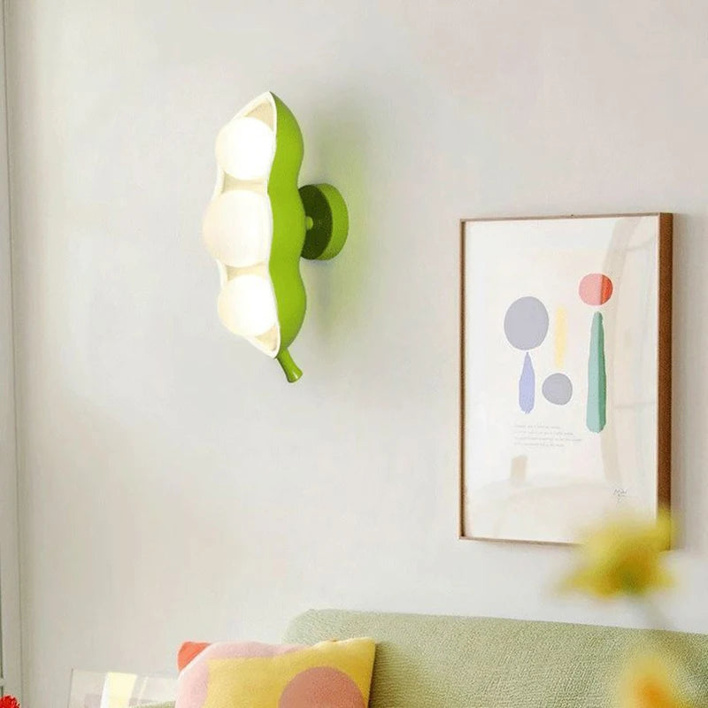 lustre en verre à pois créatifs avec fil réglable - vue 4 sur 15