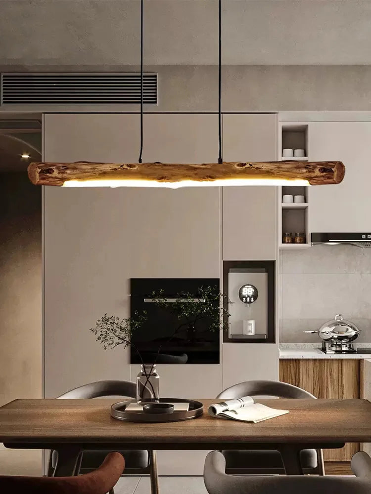 Suspension en bois minimalistes