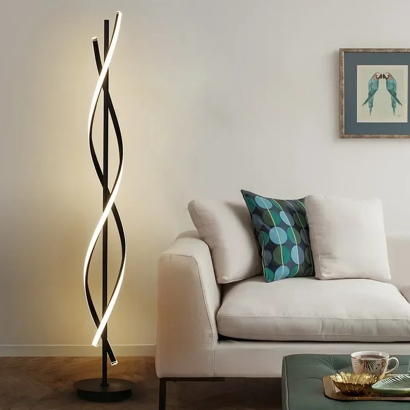 Lampe verticale LED bureau lumière Foom déco chambre - vue 2 sur 10