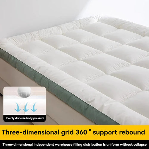 Hotel mattresses, soft cushions, home bedroom mattresses, thick tatami mats, bedding cores, single and double occupancy special - vue 3 sur 9