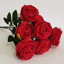 bouquet de roses artificielles pour mariage et décoration jardin