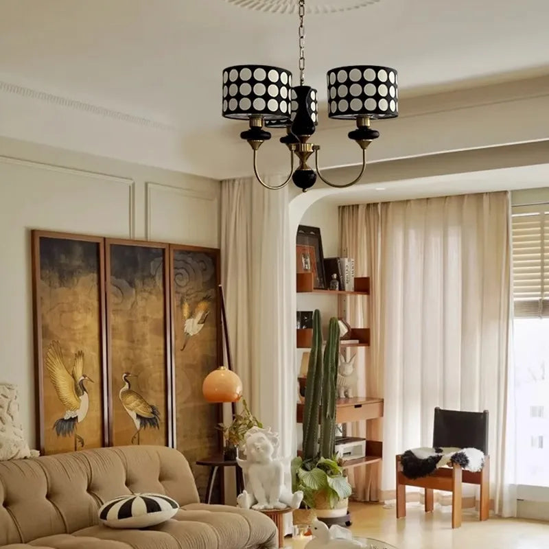 Lustres Cuivre Fer Moderne Salles Hôtel Intérieure Déco Éclairage - vue 5 sur 12