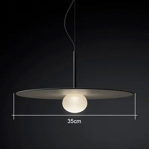 Elegant glass shape pendant chandelier