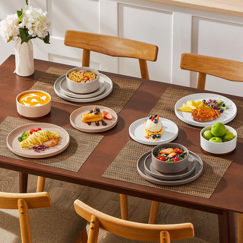service de table porcelaine relief design moderne élégant