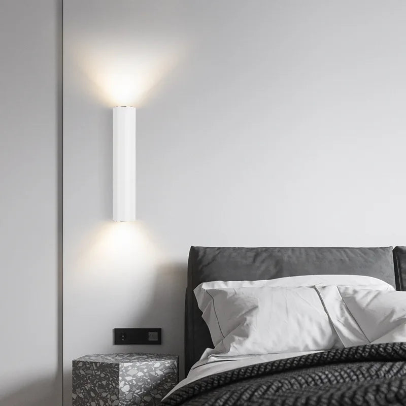 applique murale led nordique moderne pour décoration intérieure - vue 5 sur 9