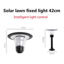 Solar LED garden lamp for outdoor paths and garden