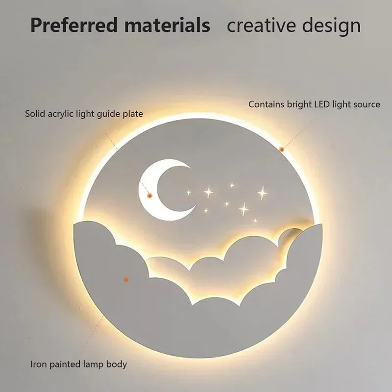 applique murale led moderne pour intérieur décoratif et lumineux - vue 6 sur 7