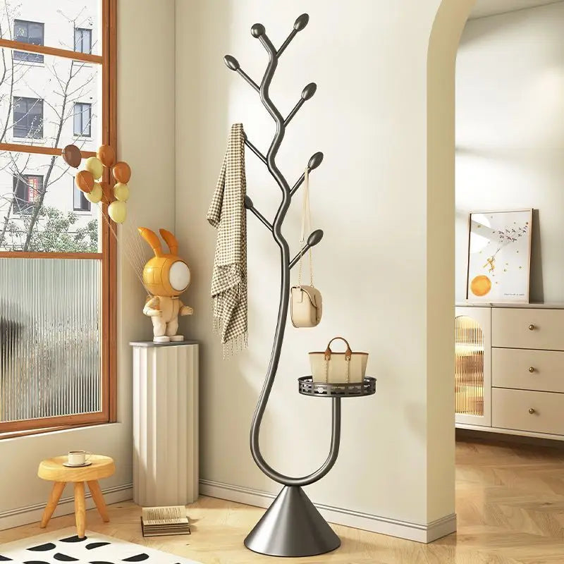 porte-manteau de sol élégant pour un rangement pratique et stylé - vue 4 sur 9
