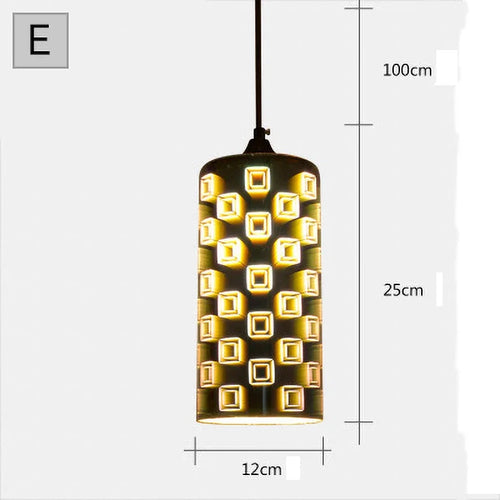 Coloured glass pendant light for modern and festive decoration - vue 11 sur 23