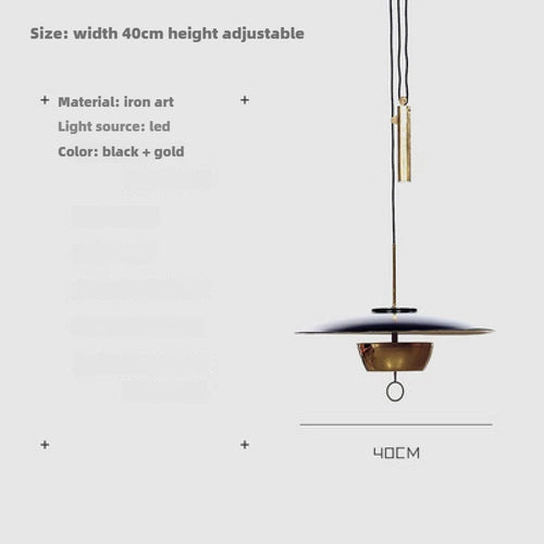 Modern minimalist UFO pendant light for all spaces