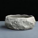 Ceramic Rock Mud Imitation Stone Tea Washing Pen Wash Tea Cups, Household Tea Set Accessories, Extra Large Basin