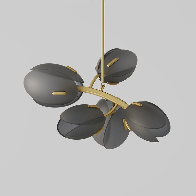suspension moderne scandinave minimaliste en verre pour intérieur élégant - vue 5 sur 18