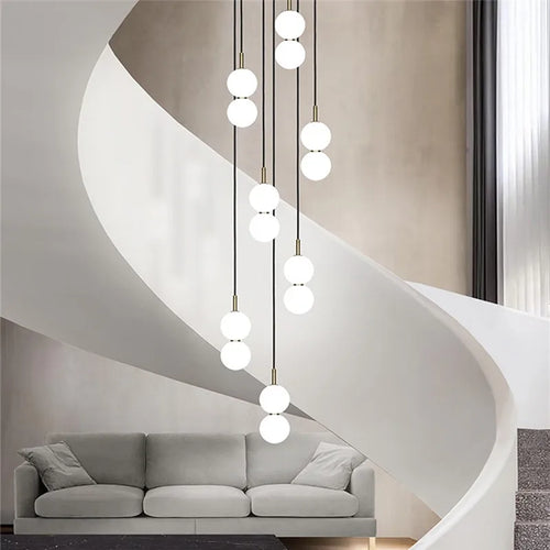 suspension en verre design pour décoration moderne et élégante - vue 5 sur 15