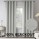 Rideau occultant imitation lin sur mesure chambre salon
