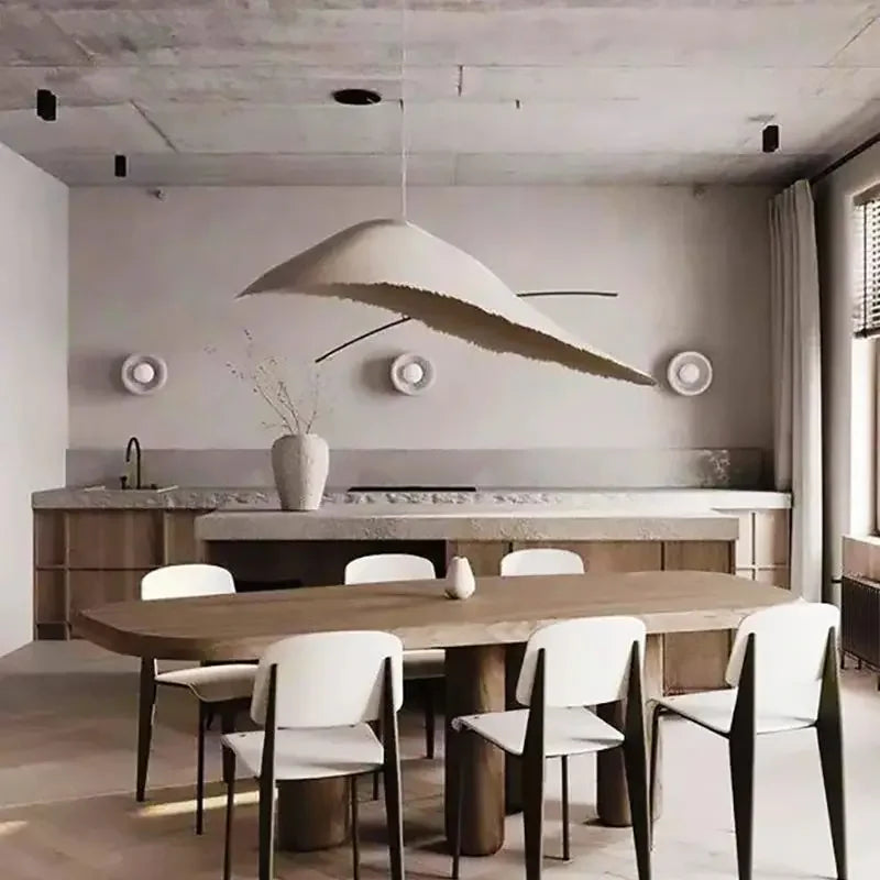 suspension wabi sabi style nordique japonais pour décoration intérieure - vue 5 sur 8