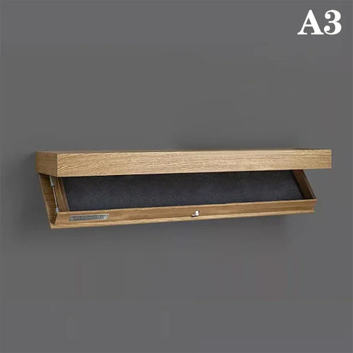 solution de rangement murale étagère design avec compartiment secret - vue 10 sur 9