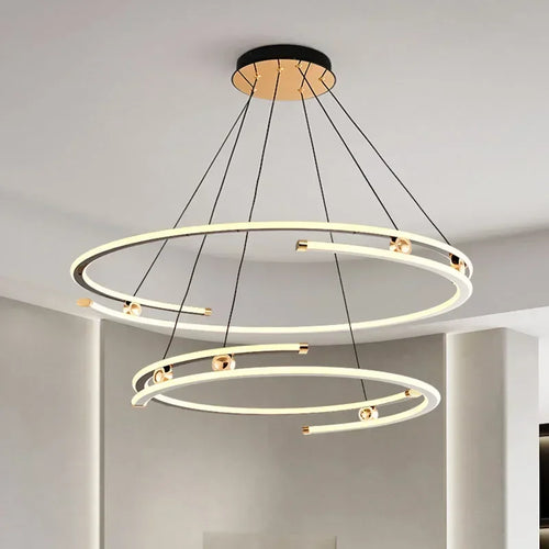 suspension led moderne pour décoration intérieure élégante