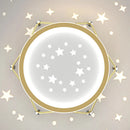 Modern minimalist ceiling light for children's room decor