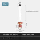 Creative terrazzo chandelier for restaurant and minimalist shop