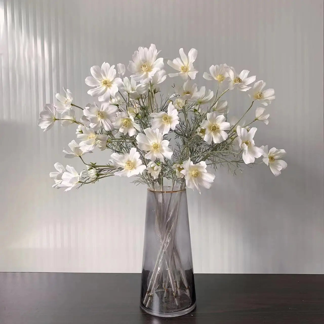 fleurs artificielles marguerite décoration mariage noël nouvel an - vue 2 sur 24