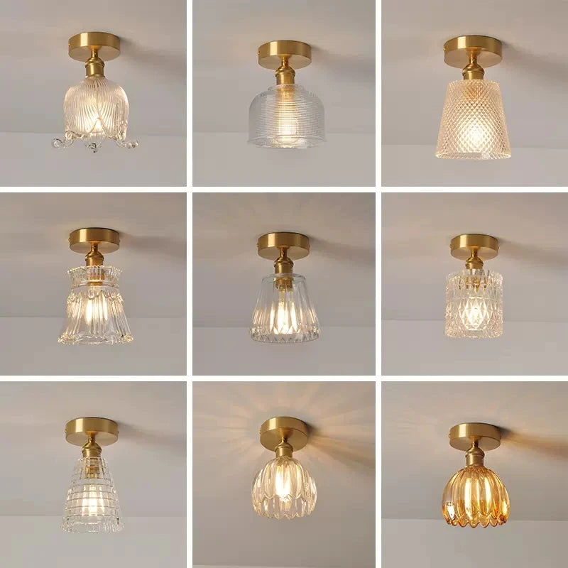 plafonnier moderne en verre pour intérieur et extérieur lumineux - vue 2 sur 30