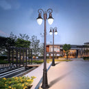 lampadaire extérieur rétro étanche style européen pour jardin