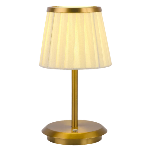 Lampe table LED USB plissée éclairage
