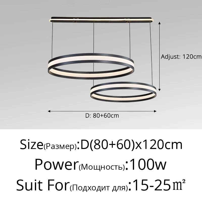 lustre minimaliste moderne italien pour une ambiance luxueuse - vue 15 sur 15