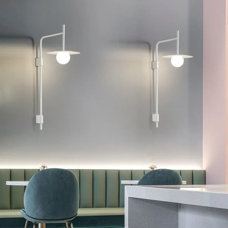 applique murale à bras mobile led moderne intérieur - vue 4 sur 12
