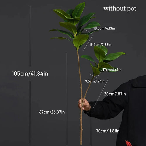 plante tropicale artificielle grande pour décoration intérieure et extérieure