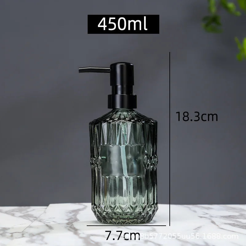 nouveau flacon en verre pour shampoing et désinfectant mains - vue 7 sur 20