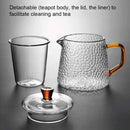 Théière japonaise verre borosilicate avec infuseur intégré