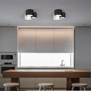 Modern nordic minimalist creative wrought iron chandelier