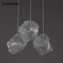 suspension en verre design pour décoration moderne intérieure