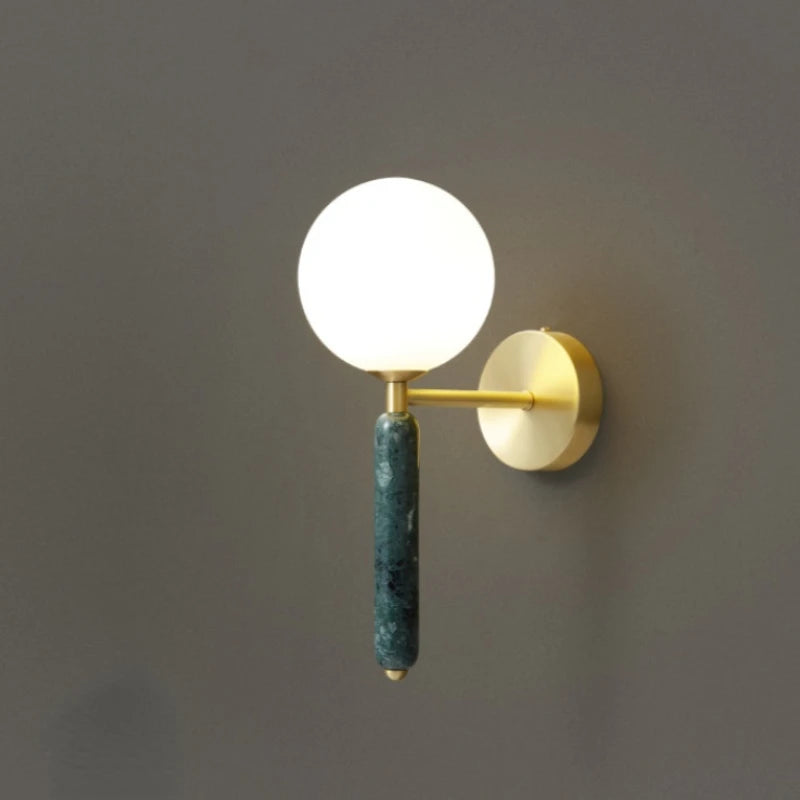 Applique murale LED en marbre pour chambre d'enfant - vue 2 sur 9