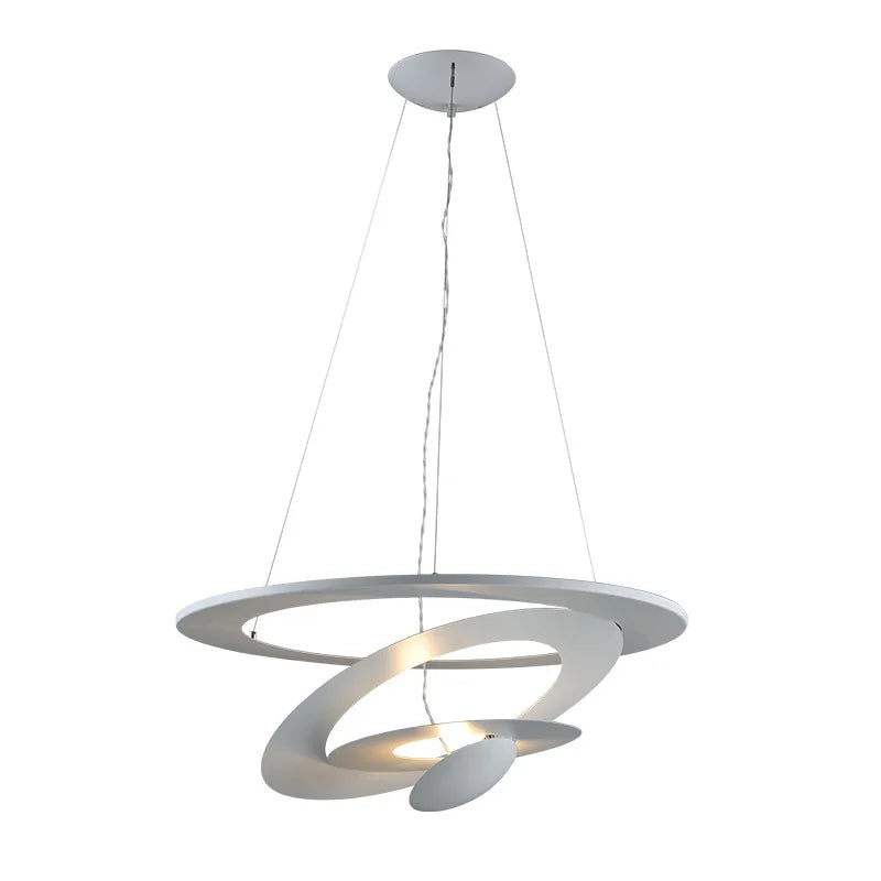 Italy Design Pendant Lamp Ring Ceiling Hanging Light Suspension Metal Chandelier for Kitchen Island Living Room - vue 6 sur 6