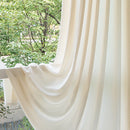 Voilage tulle japonais élégant semi occultant salon chambre