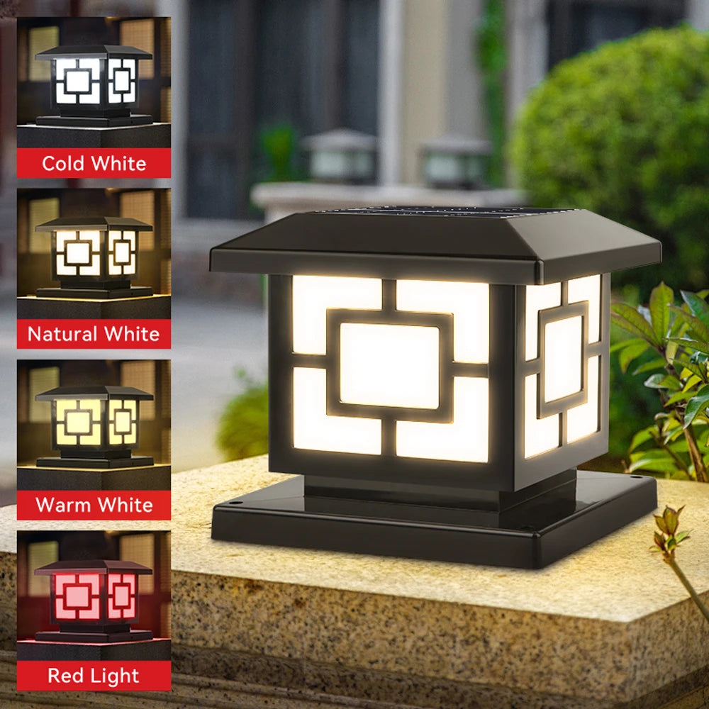 lampes solaires led vintage pour jardin et cour - vue 4 sur 14