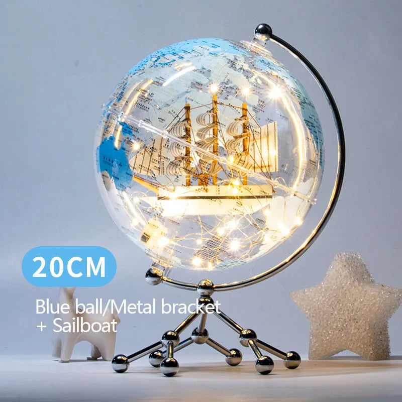 guirlande lumineuse globe étoilé à piles pour décoration - vue 11 sur 11