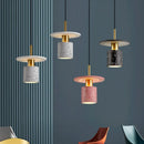 Creative terrazzo chandelier for restaurant and minimalist shop