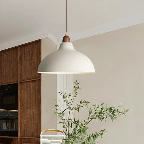 Lustre LED nordique lampes suspendues industrielles luminaire d'intérieur pour salon salle à manger cuisine décor noir blanc suspension - vue 4 sur 10